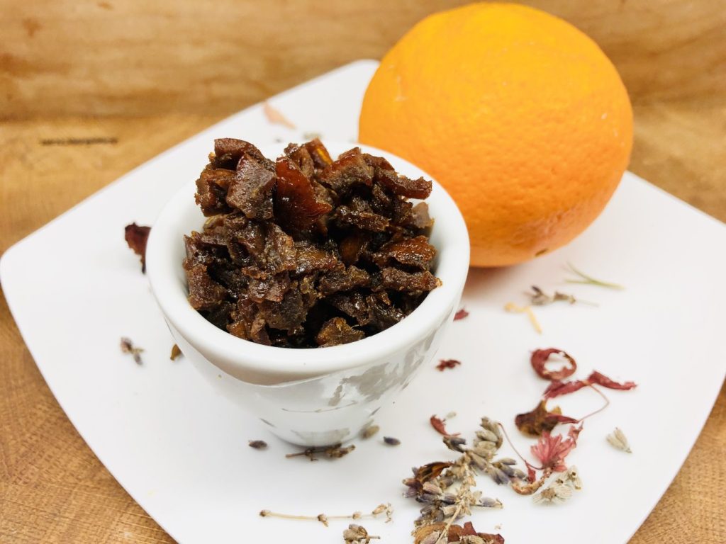 Zuckerfreies Orangeat selbst gemacht