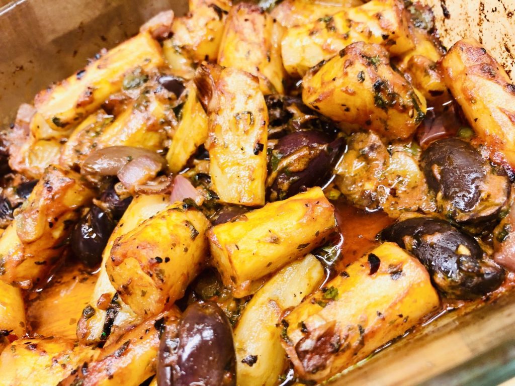 Geröstete Schwarzwurzeln provençale