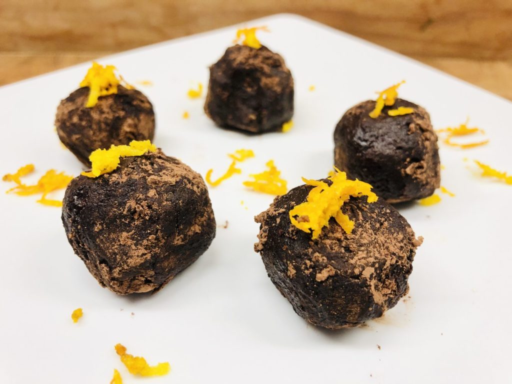 Schoko Orangen Trüffel