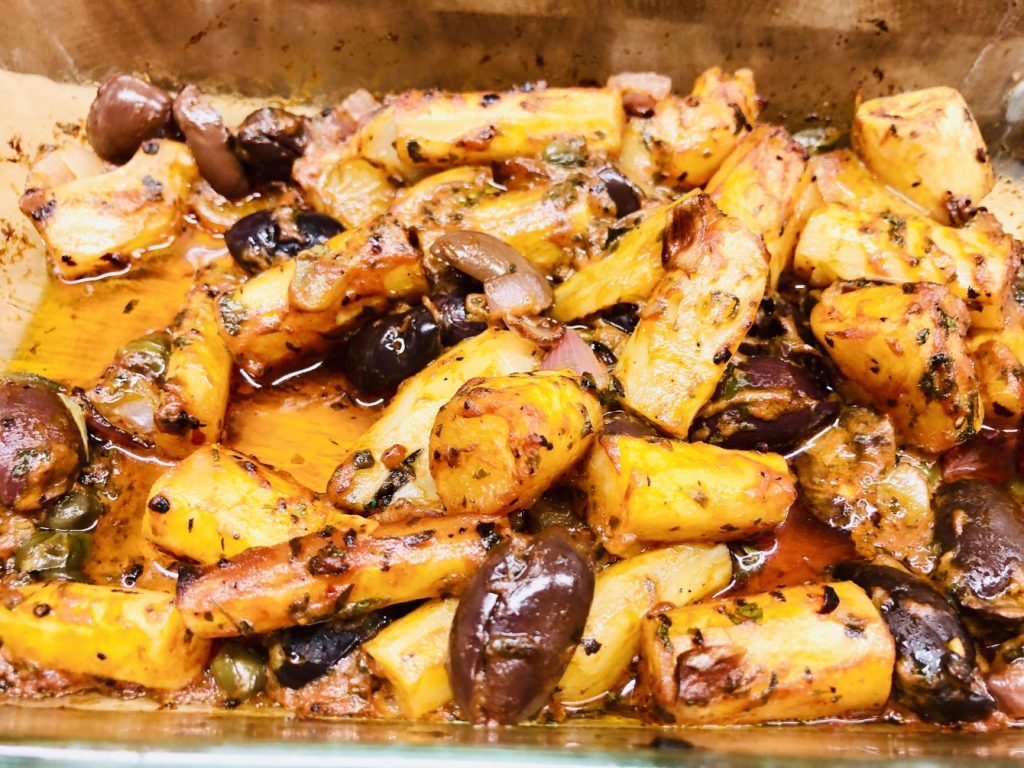 Geröstete Schwarzwurzeln à la Provence