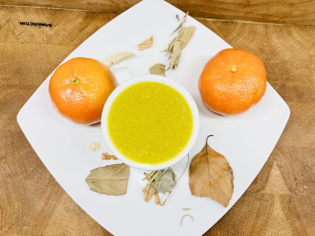 Clementinen Vinaigrette mit Honig