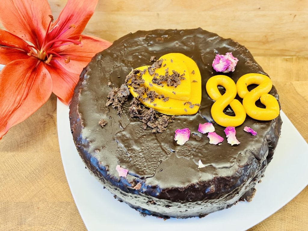 Sachertorte für meinen Papa zum 88zigsten