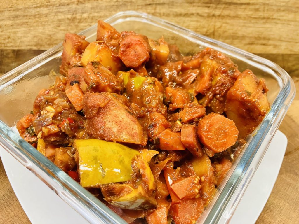 Kürbis Gulasch