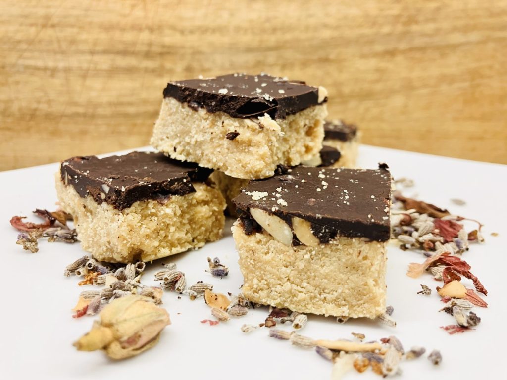 Erdnussbutter Schoko Bars