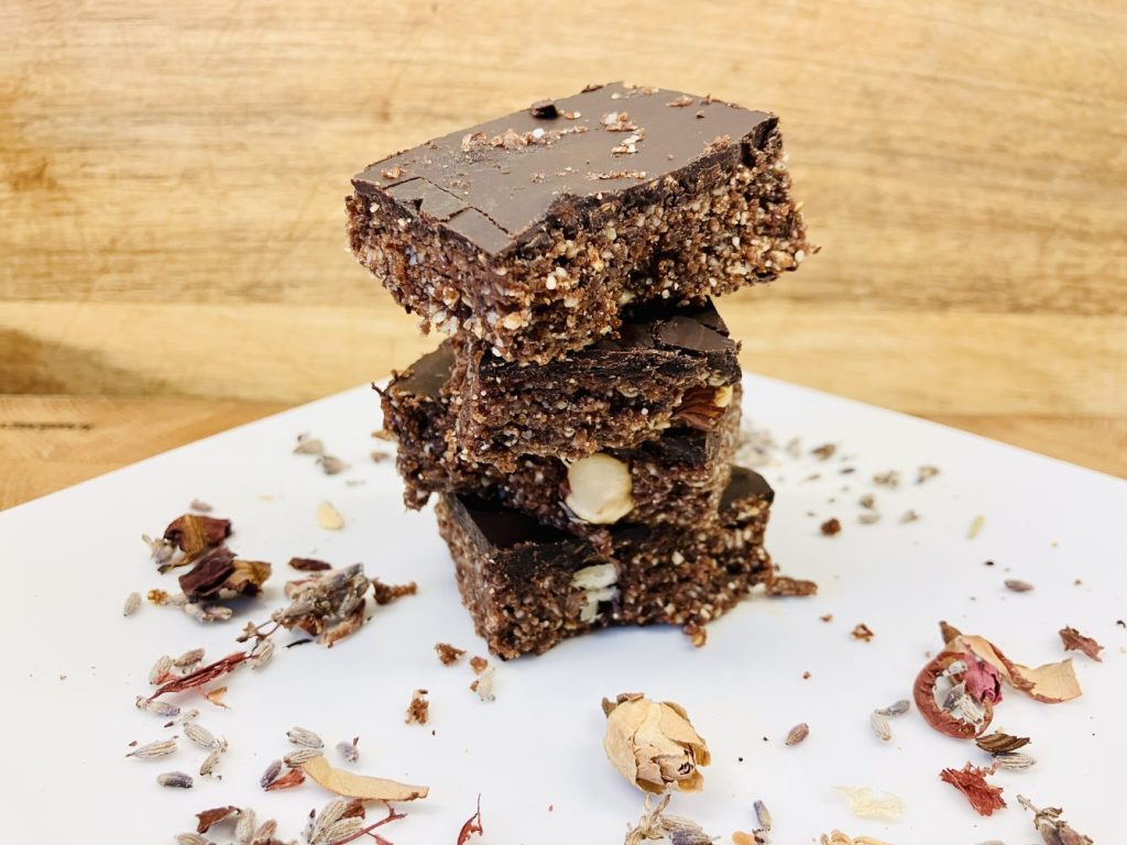 Hazelnut chocolate bars