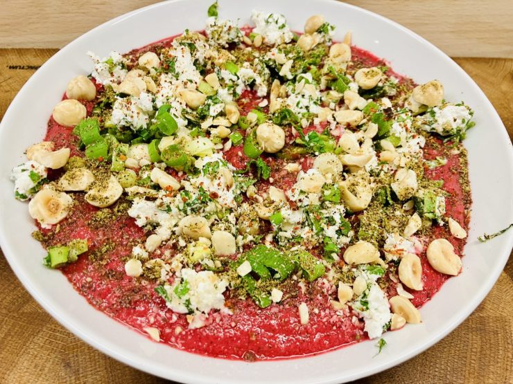 Rote Bete Dip mit Za’atar (Ottolenghi Style)