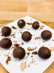 Haselnuss Maronen Trüffel