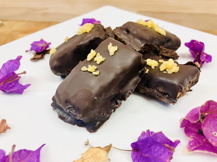 Gingerbread Fudge Truffle Ingwer Lebkuchen Trüffel