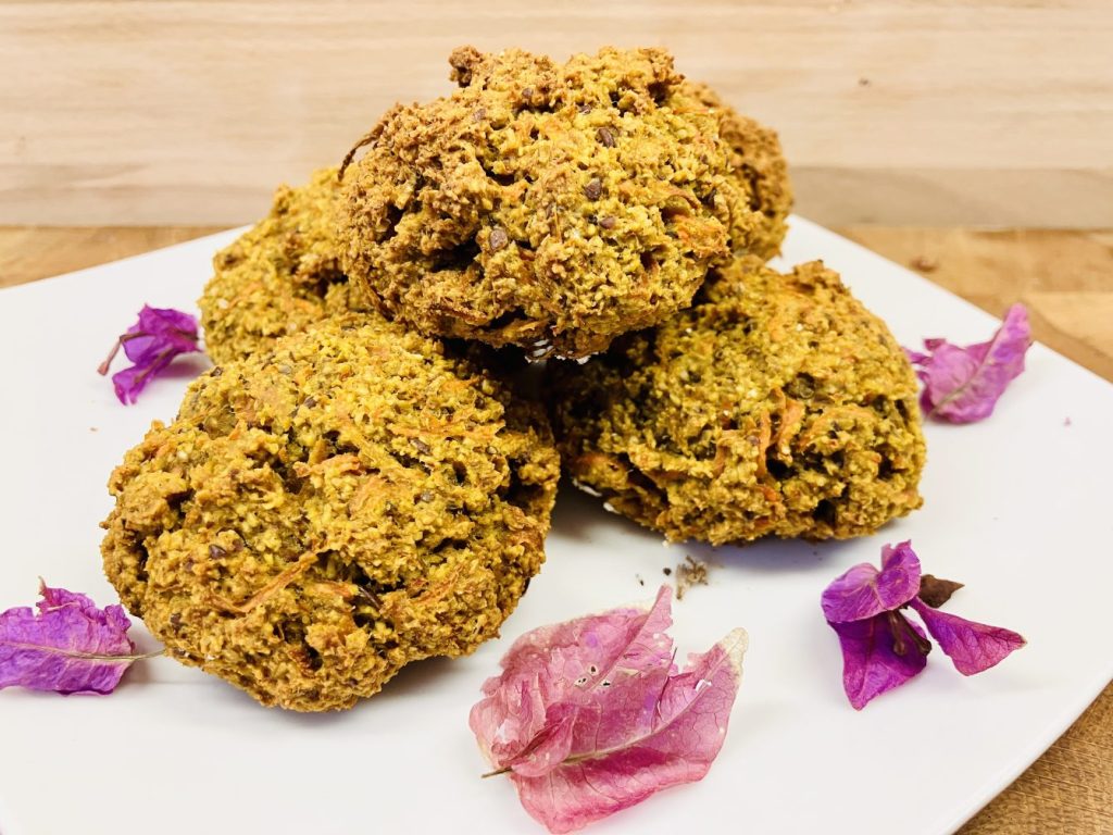 Kürbis Karotten Erdnussbutter Brötchen