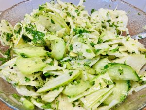 Gurken Krautsalat