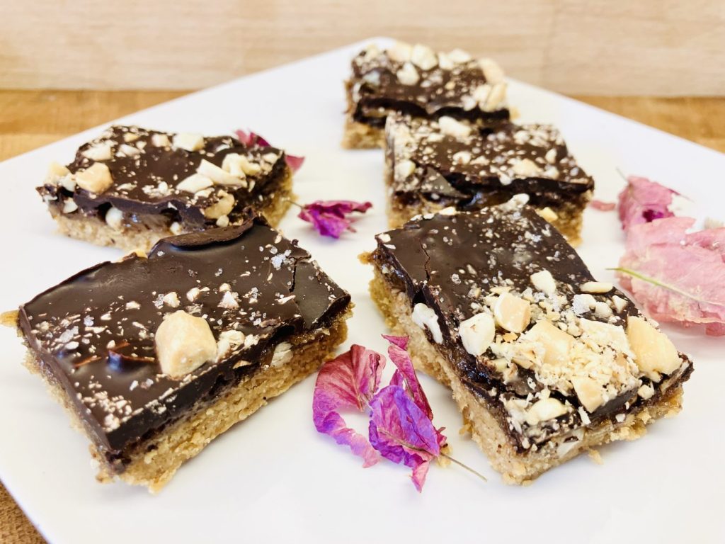 Snickers Erdnuss Karamell Millionaire Shortbread