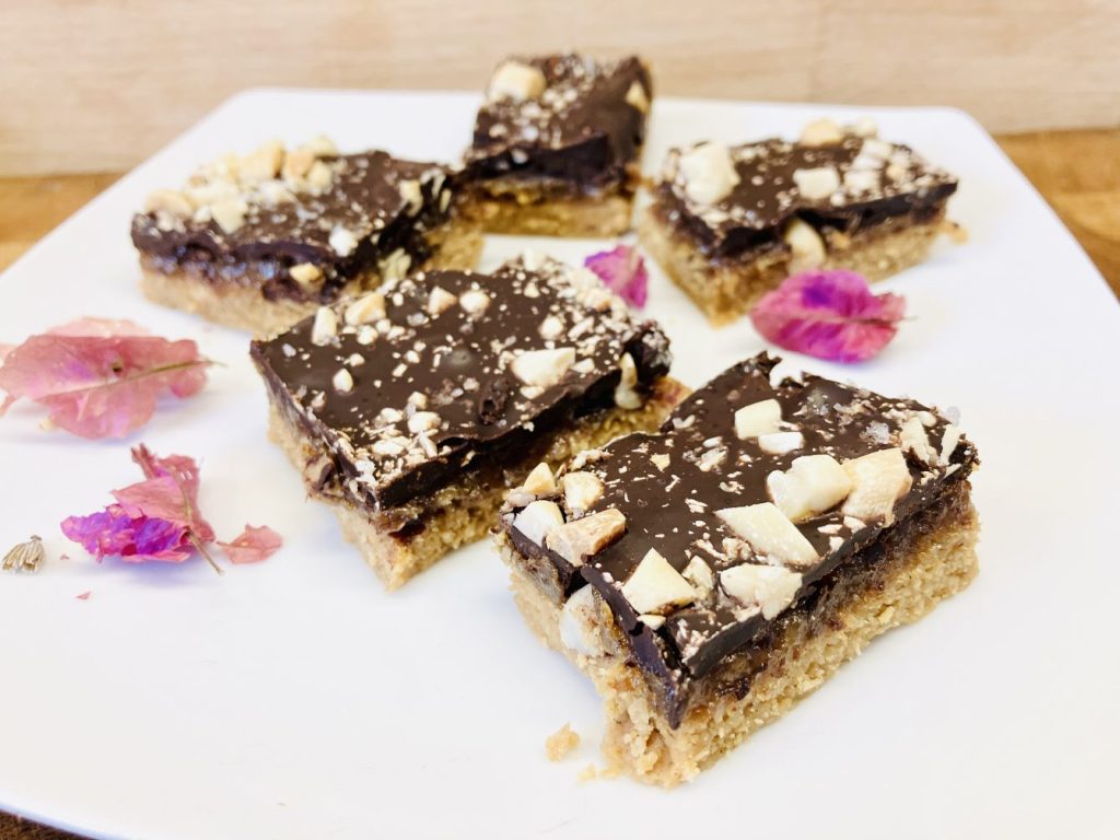 Snickers Erdnuss Karamell Millionaire Shortbread