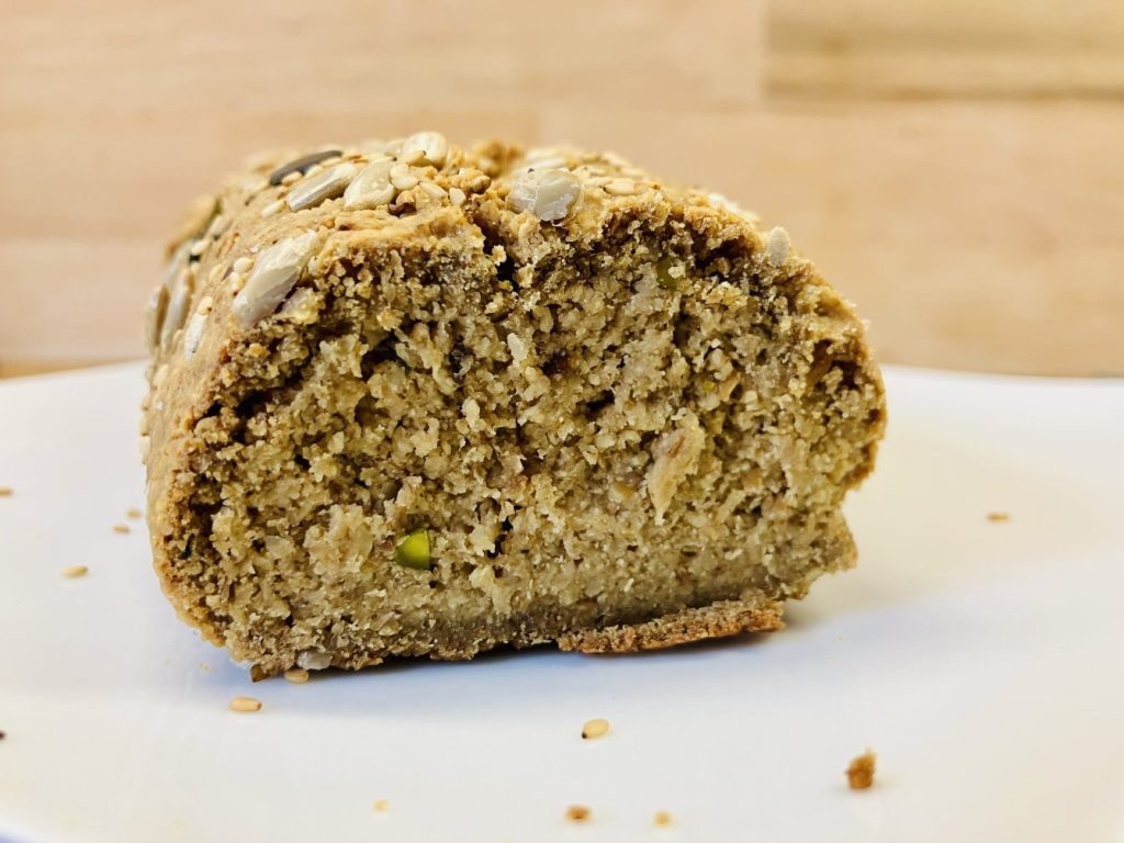 Protein Baguette mit Soja, Tofu und Aqua Faba