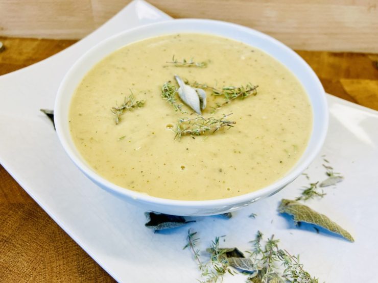 Sellerie Birnen Suppe