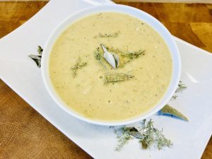 Sellerie Birnen Suppe