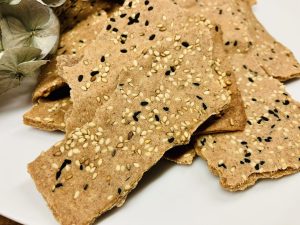 Einfache Buchweizen Cracker / Buckwheat Cracker