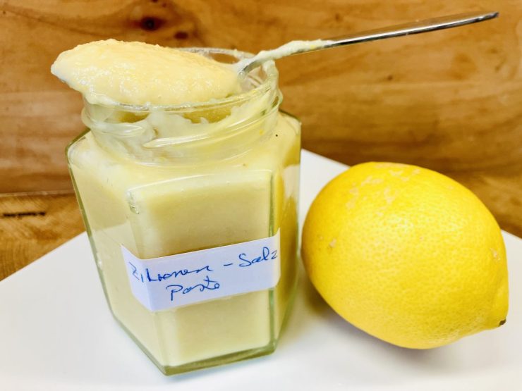 Zitronen-Salz-Paste