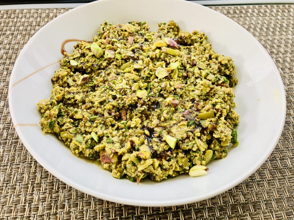 Pistachio & Za’atar Dukkah Olive Dip