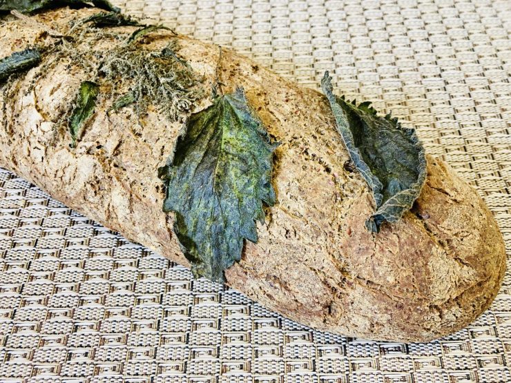 Brennnessel-Baguette – glutenfrei, knusprig & aromatisch