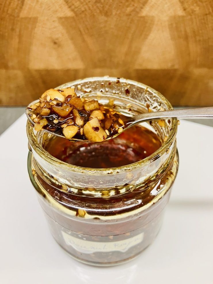 Erdnuss Rayu / Peanut Rayu - würziges Erdnuss Chiliöl