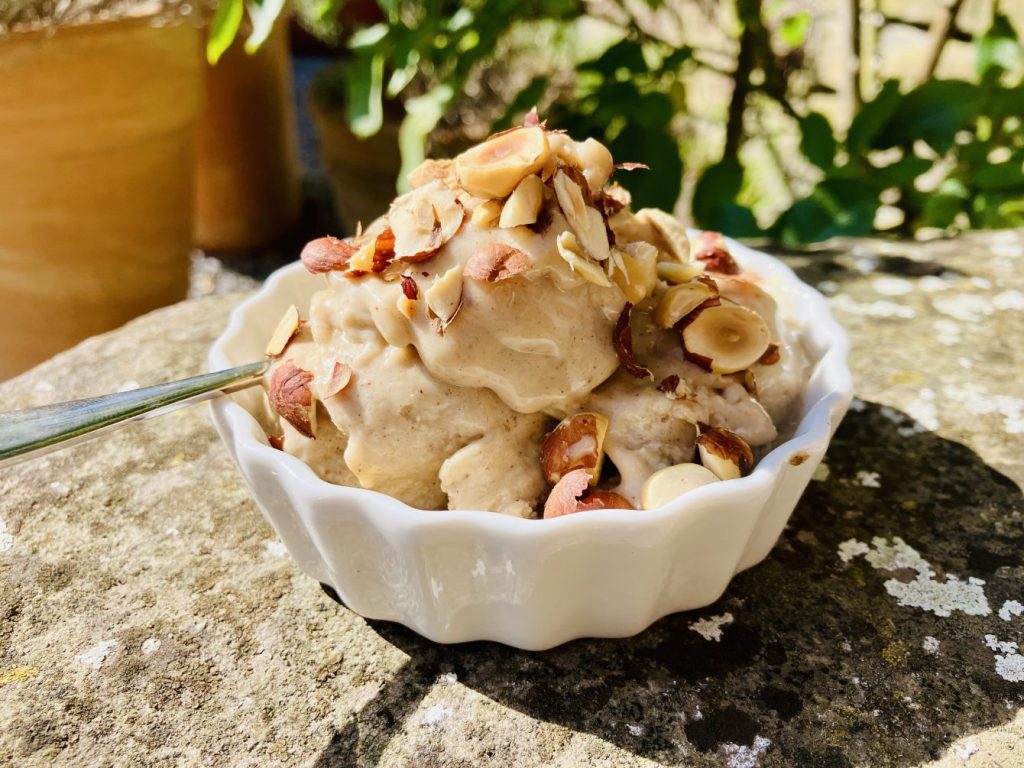 Maronen-Haselnuss Eis NICE cream