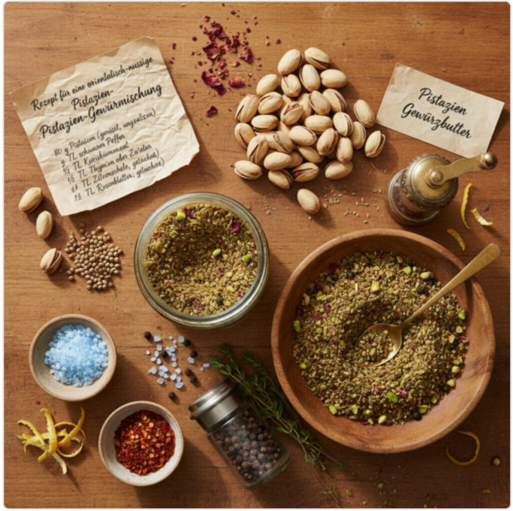 Orientalische Pistazien Gewürzmischung 