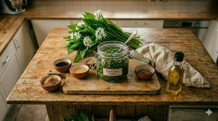 Das ultimative Bärlauch-Relish: Eine süß-saure Umami-Explosion