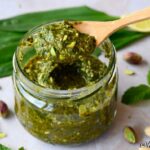 Pistazien-Bärlauch-Minze-Pesto