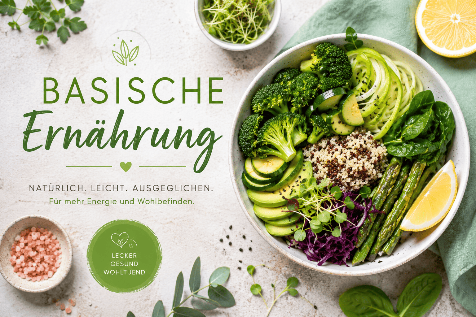 Basische Ernährung: Was steckt dahinter – und wie gelingt sie im Alltag?