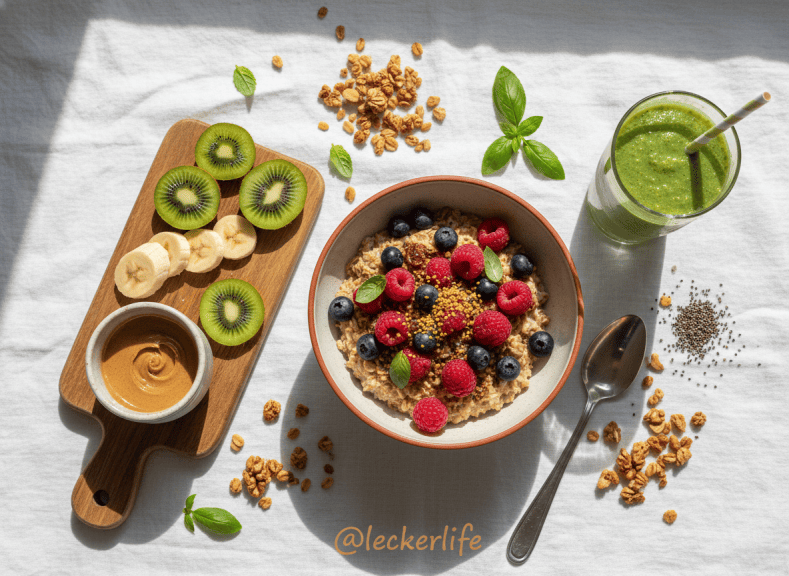 Leckere Rezepte für ein gesundes Frühstück - gesunde Frühstücks Rezepte